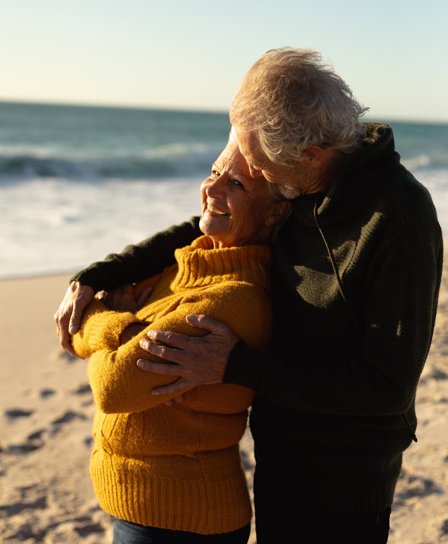 Loving Senior Couple Embrace On Sunny Beach 2026 09 22 04 25 43 Utc 1